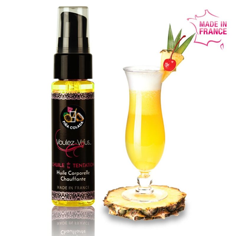 VOULEZ-VOUS - OLIO CORPO RISCALDANTE PIÑA COLADA 35 ML