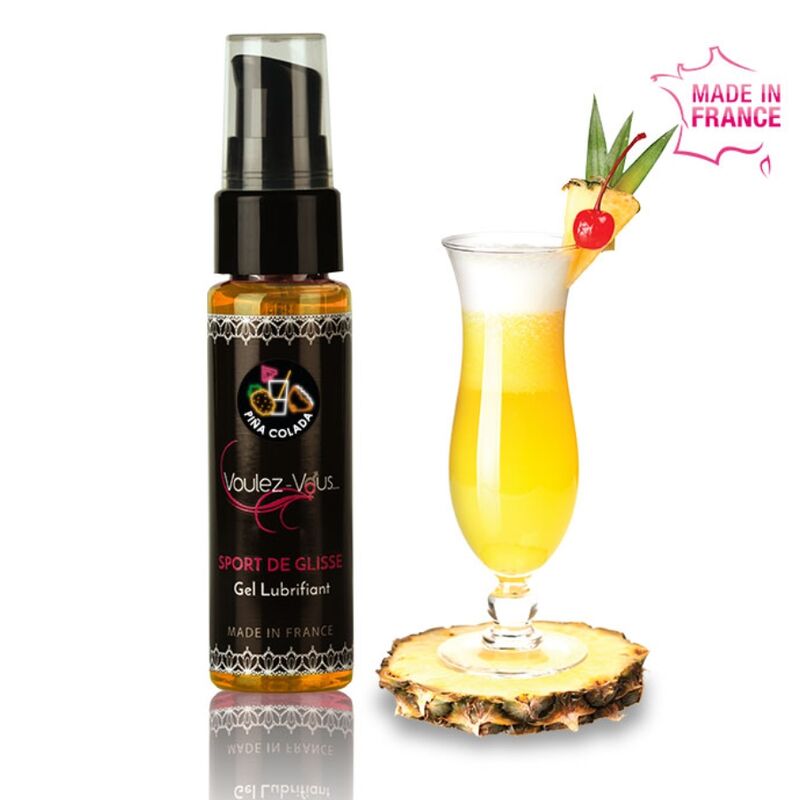 VOULEZ-VOUS - LUBRIFICANTE A BASE ACQUA PIÑA COLADA - 35 ML