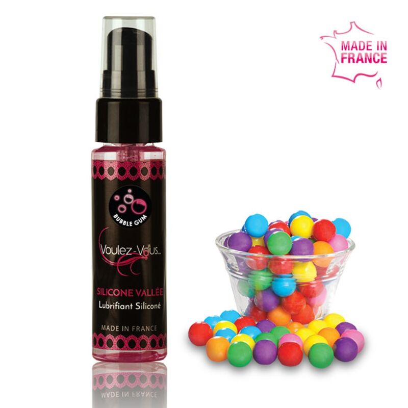 VOULEZ-VOUS - LUBRIFICANTE AL SILICONE BUBBLEGUM 35 ML